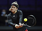 Karolína Muchová na turnaji ve Stuttgartu