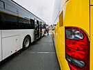 V Krlovhradeckm kraji dopravci nasad na 200 novch autobus (13. 4. 2021).