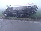 Pi nehod na silnici I/11 u Psku pobl Chlumce nad Cidlinou rno zahynula...