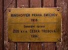 Akumul�torov� lokomotiva Ringhoffer z roku 1916