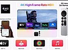 Apple TV s novým procesorem A12 zvládne 4K obraz ve snímkovací frekvenci.