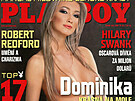 Dominika Mesároová na obálce magazínu Playboy (únor 2008)