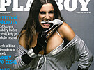 Alice Bendová na obálce magazínu Playboy (íjen 2009)