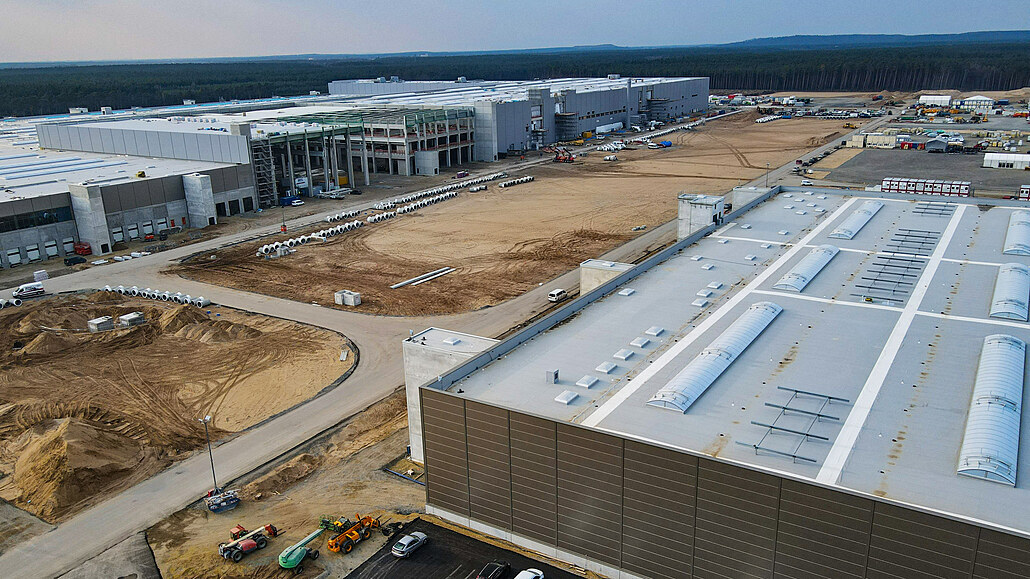 Tesla Gigafactory v Brandenburgu