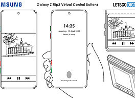 Patent Samsung Galaxy Z Flip 3