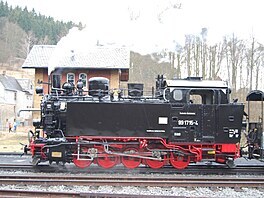Ve 20. letech 20. století bylo do Saska dodáno 57 lokomotiv typu VI K, u DR...
