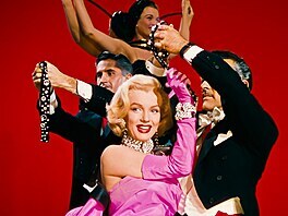 Marilyn Monroe ve filmu Páni mají radi blondýnky (1953)