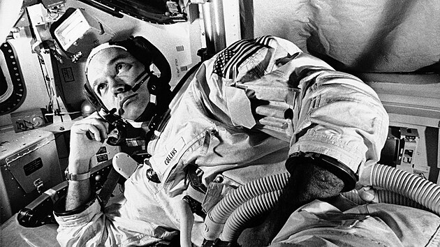 Astronaut Michael Collins (19. června 1969)