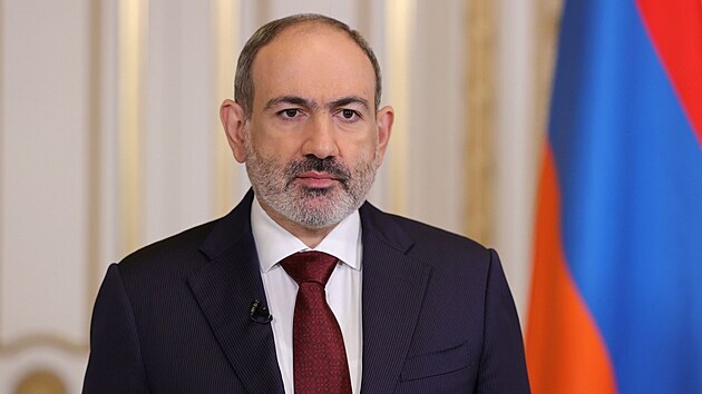 Arménský premiér Nikol Pašinjan dnes oznámil svou rezignaci. (25. dubna 2021)