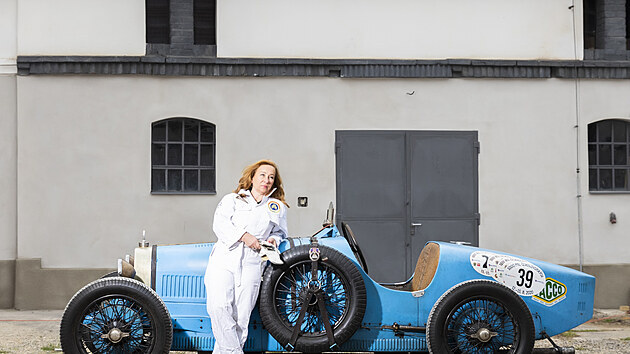 Markéta Profeldová a její Bugatti Typ 37