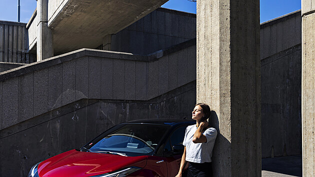 Barbora Seemanová a její Toyota C-HR