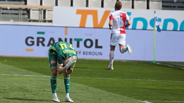 Zklaman olomouck brank Ale Mandous a stelec Jan Kuchta ze Slavie, kter...