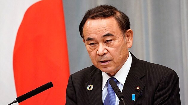 Japonský „ministr osamělosti“ Tetsuši Sakamoto (17. září 2020)