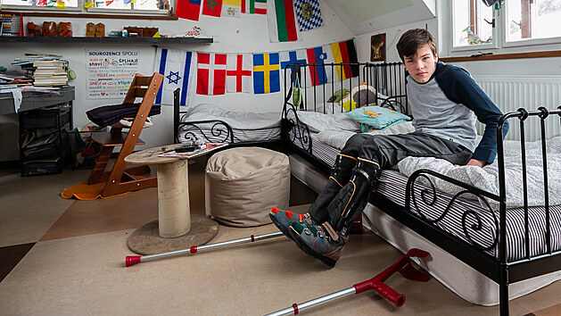 Šimon má postižené všechny končetiny, přesto zdolal 21 kilometrů v rámci hořické Challenge 21.