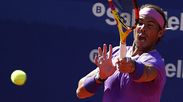 Rafael Nadal na turnaji v Barceloně