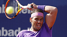 Rafael Nadal ve finále turnaje v Barcelon