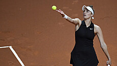 Markéta Vondrou�ová na turnaji ve Stuttgartu