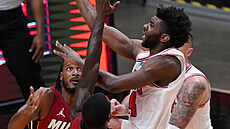 Momentka z duelu Miami (�ervená) - Chicago