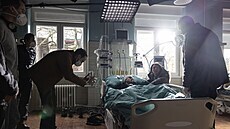 Filmaři zamířili v březnu do Klatov. V tamní nemocnici natáčeli snímek Oběť.