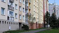 Panelové domy na plze�ském sídli�ti Lochotín. (21. 4. 2021)