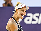 Markéta Nausch Sluková se raduje bhem turnaje v Cancúnu.