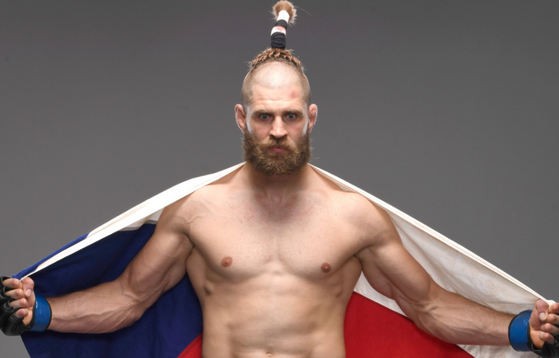 Jiří Procházka po vítězství v UFC nad Dominickem Reyesem.