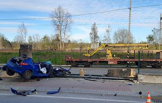 Dopravní nehoda ve Veselí nad Lužnicí na Táborsku, při které zemřel jeden...