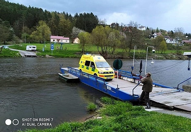 Záchranái poprvé vyuili monosti dojet k pacientovi po pívozu v Darové.