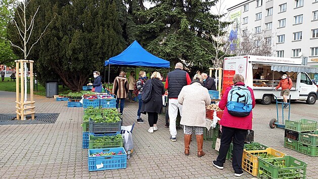 Farmáský trh ve Vrovicích