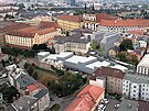 Modern pojat objekt Stedoevropskho fra Olomouc (SEFO) svmi proporcemi...