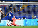 Timo Werner (Chelsea) dává gól Realu Madrid, který nebyl uznán kvli postavení...