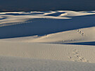 Jeden z nejsilnjích záitk - White Sands pi západu slunce