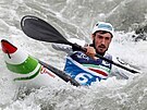 Giovanni De Gennaro obsadil ve finále mistrovství Evropy ve vodním slalomu...