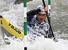 Peter Kauzer si jede pro tetí místo ve finále mistrovství Evropy ve vodním...