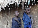 Masajská vesnice