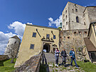 Po sedmim�s��n� pauze mohli n�v�t�vn�ci znovu na hrad Buchlov (kv�ten 2021).