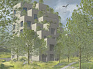 Vertikální zahrady, Adéla Koubová (kategorie  Devné budovy  návrhy). Lze...