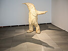 Kurt Gebauer: Trpaslk pomnk, 1985, vka 180 cm, polyesterov lamint