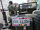 Píznivci amerických vojenských aut z období druhé svtové války pijeli do...