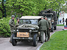 Americk� vojensk� technika v Plzni (7. 5. 2021)