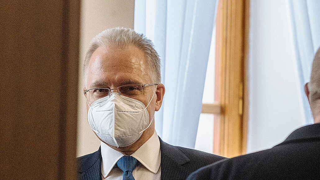 Ředitel BIS Michal Koudelka v Poslanecké sněmovně (4. května 2021)