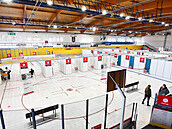 Očkovací centrum Zlín - PSG aréna (26. dubna 2021)