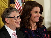 Bill Gates a Melinda Gatesová (Washington, 22. listopadu 2016)