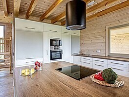 Behind the role in the kitchen is a corner of the owner's pride, his