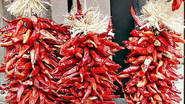 Chilli papriky patří k Novému Mexiku