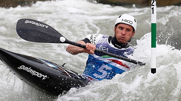 Vt Pindi si jede pro evropsk titul ve vodnm slalomu.