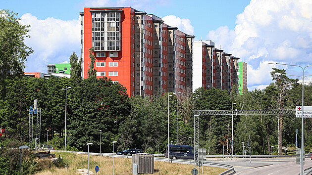 Jedna z vrad se odehrla ve Flemingsbergu na pedmst Stockholmu