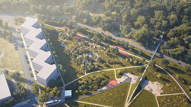 Celkové rozšíření parku by mělo vyjít podle odhadu architektů i budějovického magistrátu na 15 až 20 milionů korun.