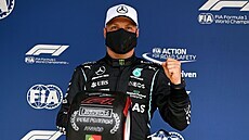 Valtteri Bottas z Mercedesu vyhrál kvalifikaci na Velkou cenu Portugalska.