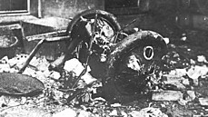 Trosky Avie B-21.132, v níž zahynul 11. října 1930 Ivan Bazilevič Kňažikovský....